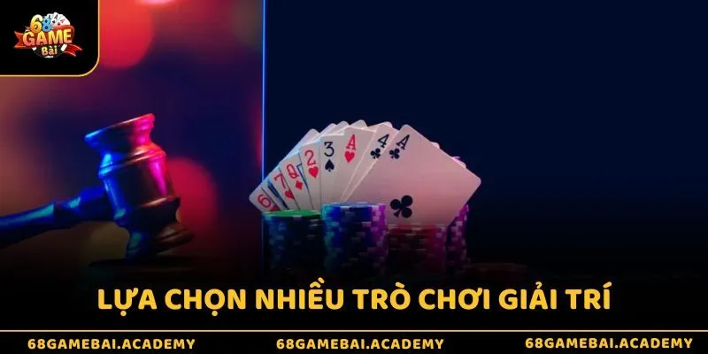 Về chúng tôi 2 Bạn có thể lựa chọn nhiều trò chơi giải trí với nhiều chủ đề khác nhau